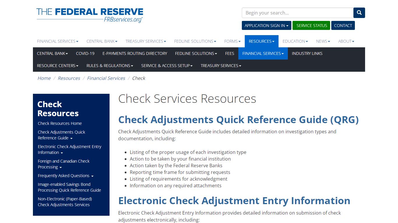 Check - FRBservices.org